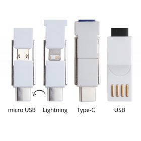 Hedul USB töltős kulcstartó