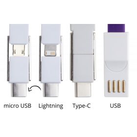 Hedul USB töltős kulcstartó