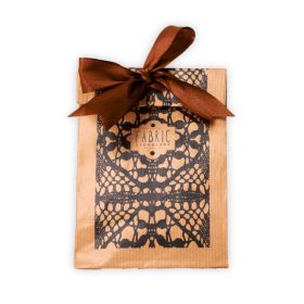   Prémium mandulás forrócsokoládé (125g) – díszszalaggal, logózható kártyával