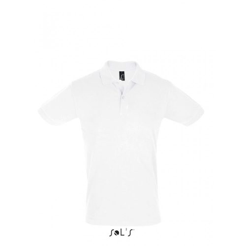 Sols Perfect férfi piképóló, White, 3XL
