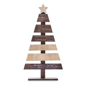 PUINEN Karácsonyfa dekoráció fából, fa