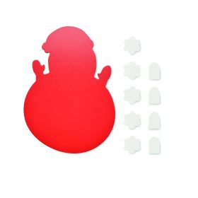 HOHOTOE Karácsonyi amőba játék fából, piros