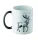 FESTIMUG Karácsonyi kerámia bögre 300ml, deep charcoal grey