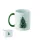 FESTIMUG Karácsonyi kerámia bögre 300ml, sötétzöld
