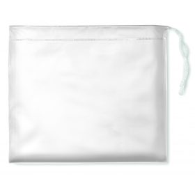 REGAL Műanyag kapucnis esőkabát, fehér