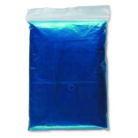 SPRINKLE Műanyag kapucnis esőponcsó, kék