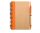 SONORA PLUS B6 újrahaszn. jegyzetfüzet, narancssárga