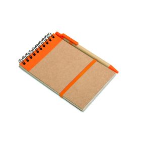 SONORA A6 újrahaszn. jegyzettömb, narancssárga
