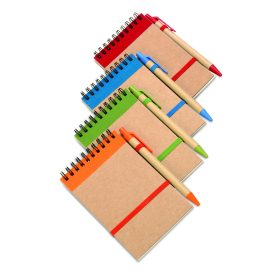 SONORA A6 újrahaszn. jegyzettömb, narancssárga