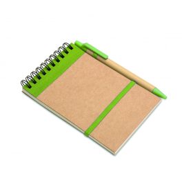 SONORA A6 újrahaszn. jegyzettömb, lime