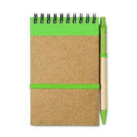 SONORA A6 újrahaszn. jegyzettömb, lime