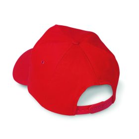 GLOP CAP 5 paneles baseball sapka, piros