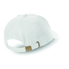 NATUPRO 6 paneles baseball sapka, fehér