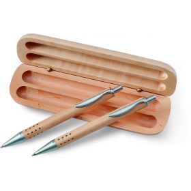 DEMOIN Toll szett fadobozban, fa