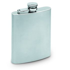 SLIMMY FLASK Laposüveg 175 ml, fakó ezüst