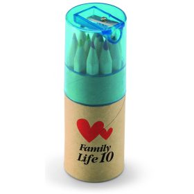 LAMBUT 12 db színes ceruza, áttetsző kék