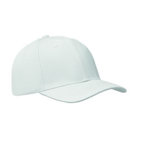 BUFFALO 6 paneles baseball sapka, fehér