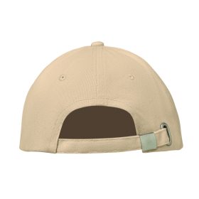 BUFFALO 6 paneles baseball sapka, bézs