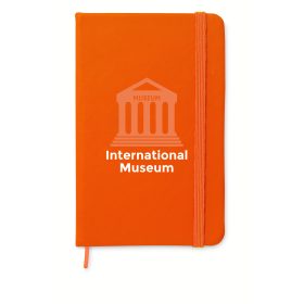 NOTELUX A6 vonalas jegyzetfüzet, narancssárga