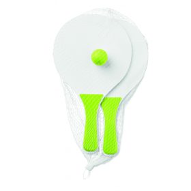 MINI MATCH Kicsi strandtenisz szett, lime