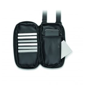 VALLEY WALLET Keresztpántos telefon táska, fekete