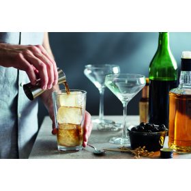 FROZEN Rozsdamentes acél mérőpohár, fakó ezüst