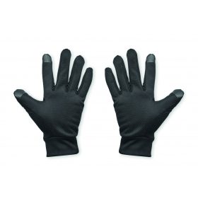 LESPORT Kapacitív sportkesztyű, fekete