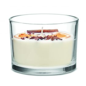 CITRUS Növényi viaszgyertya 300 g, fehér