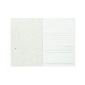SEED BOOK A5 magpapír borítójú notesz, fehér