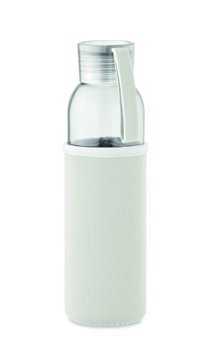 EBOR Újrahaszn. üveg palack 500 ml, bézs