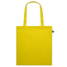 OSOLE COLOUR Fairtrade bevásárlótáska 140 g, sárga