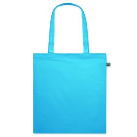 OSOLE COLOUR Fairtrade bevásárlótáska 140 g, türkiz