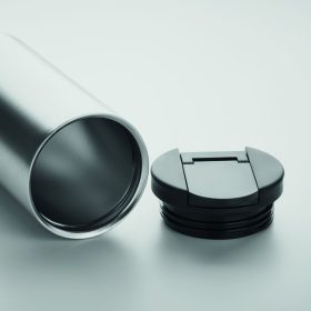 REDU Duplafalú úti pohár 330ml, fakó ezüst