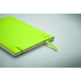 BRETA A5 újrahasznosított notesz, lime