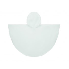 PONCHIE PEVA gyerek kapucnis esőkabát, fehér