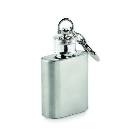 HIPPY Laposüveg kulcstartó, fakó ezüst