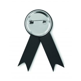 LAZO Szalagos kitűző, fekete