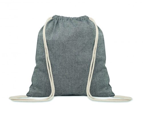 MUJIKA Újrahaszn. pamut táska 140 g, fekete