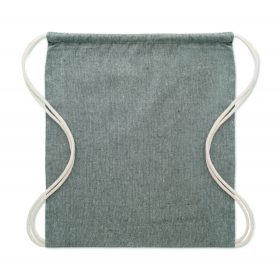 MUJIKA Újrahaszn. pamut táska 140 g, fekete