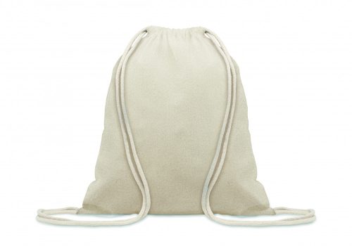 MUJIKA Újrahaszn. pamut táska 140 g, bézs