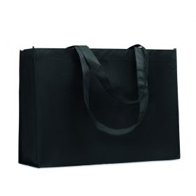 KAIMONO RPET nemszőtt bevásárlótáska, fekete
