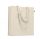 BENTE Biopamut bevásárlótáska 220 g, bézs