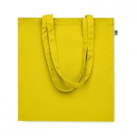 BENTE COLOUR Biopamut bevásárlótáska 220 g, sárga