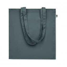 BENTE COLOUR Biopamut bevásárlótáska 220 g, kőszürke