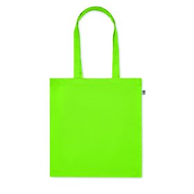 BENTE COLOUR Biopamut bevásárlótáska 220 g, lime