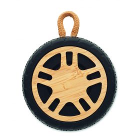 MATIC Autókerék vez. nélk. hangszóró, fa