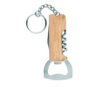 ALLIN1 3 az 1-ben bambusz zsebkés, fa