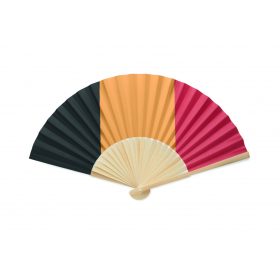 FUNFAN Legyező országzászló dizájnnal, fekete