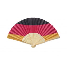 FUNFAN Legyező országzászló dizájnnal, sárga