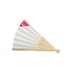 FUNFAN Legyező országzászló dizájnnal, csontszínu